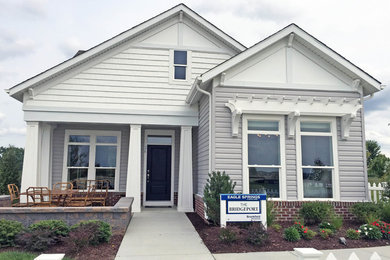 Beach style exterior home photo in Other