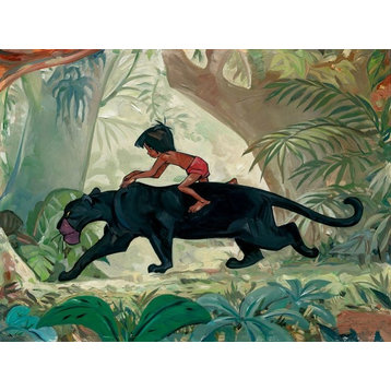 Disney Fine Art Jungle Guardian by Jim Salvati, Gallery Wrapped Giclee