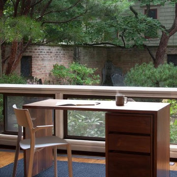 Simone Table with Utility File Cabinet