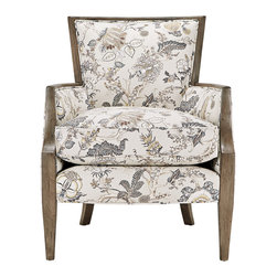 Abigail Pewter Chair - Armchairs And Accent Chairs
