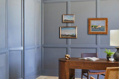 Transitional home office photo in Other