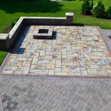 Square Block Fire Pit