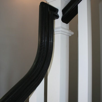 Box Newel Theme Stair. Vatland Residence