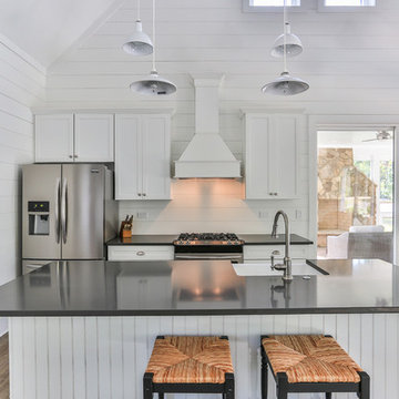 Farmhouse Style Pool House in Chapel Hill, NC