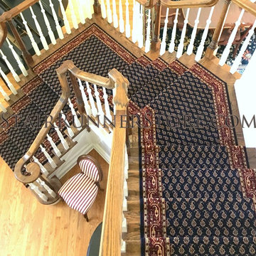 Louis DePoortere Stair Runner Installations