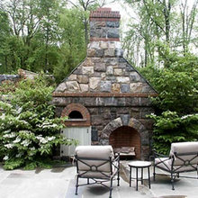 Pizza Oven wood fireplace