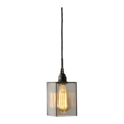 Smoked Glass Squirrel Bathroom Light - Pendant Lighting