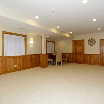 Wheaton Traditional Basement Remodeling