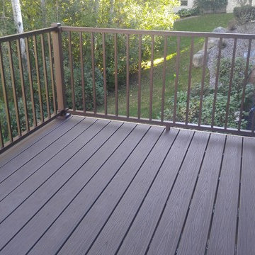Trex Lava Rock with Bronze Reveal railing (St. Paul, MN)