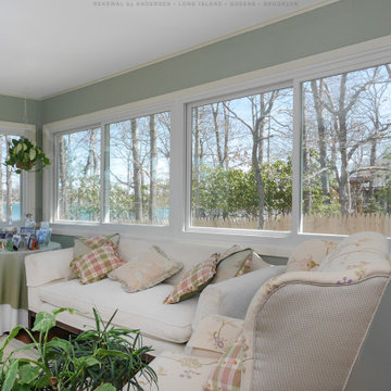 Beautiful Sitting Area with Energy Saving Windows - Renewal by Andersen Shelter 