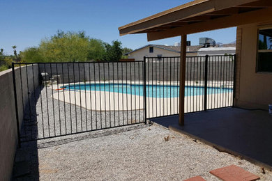 Example of an exterior home design in Phoenix