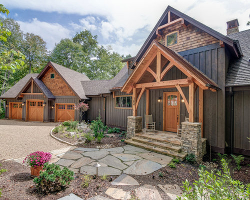 Schwarze Rustikale Häuser Ideen, Design & Bilder | Houzz