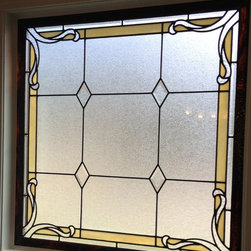 Bathroom Leaded Glass Window - Products