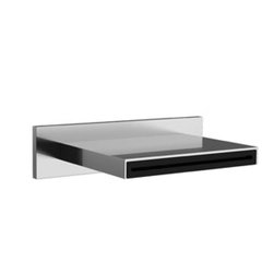 Symetrics | WaterSheet stream outlet for wall assembly, 1/2" | Collection By Dor - Products