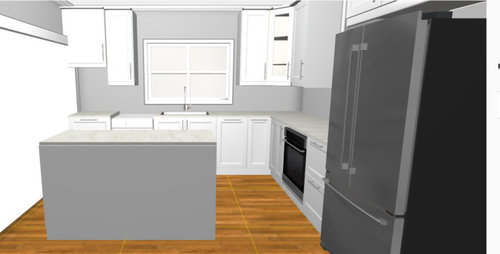 IKEA kitchen final layout options