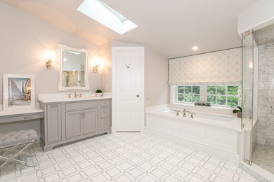 Bathroom - transitional bathroom idea in Boston