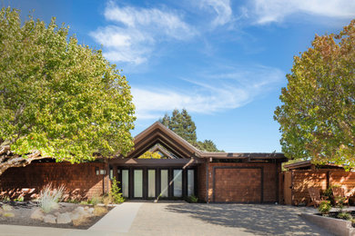 Example of a trendy exterior home design in San Francisco