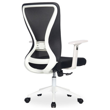 Modern Home Xelo Solo Mid-Back Desk/Office Task Chair, Computer Ergonomic Mesh