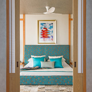 Ispirazione per una camera da letto etnica