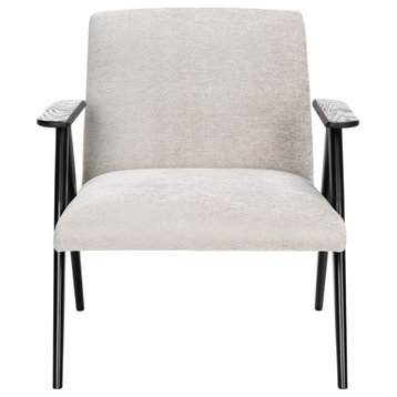 Marilyn Chenille Accent Chair Grey