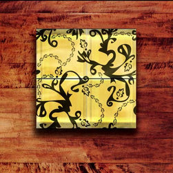 Abstract Vines - Tile