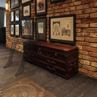 Industrial entryway in Moscow.