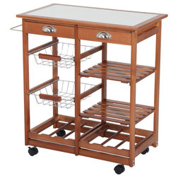 Transitional Kitchen Islands And Kitchen Carts by Aosom