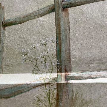 Garden mural