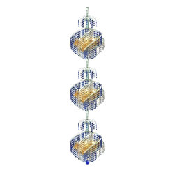 Elegant Lighting - Elegant Lighting 8053G14C/SS Chandelier Spiral - Ceiling Lighting