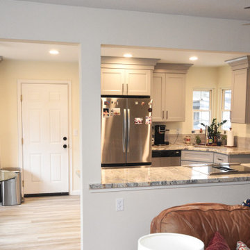 Griffin Kitchen Before and After.