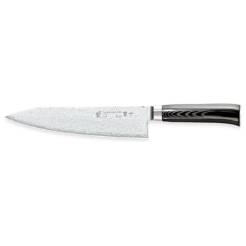 Tamahagane SAN Kyoto Mikarta Stainless Steel Chef's Knife, 8"