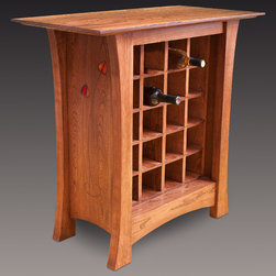 Glasgow Rosebud Wine Rack - Wine And Bar Cabinets