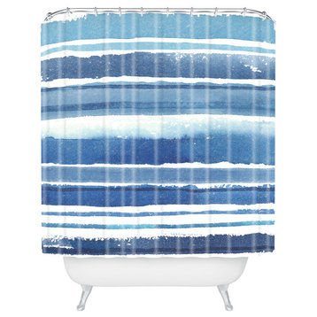 Deny Designs Kerri Satava Caribbean Shore Shower Curtain