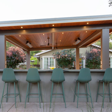 Transitional ADU and BBQ Structure
