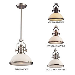 Chadwick Restoration Pendant - White - Pendant Lighting