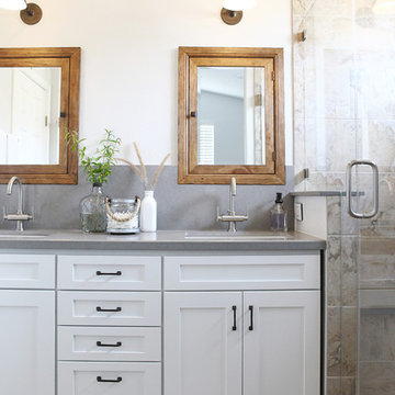Livermore Modern Industrial Master Bath