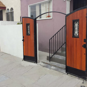 Iron and Wood Dual Entry