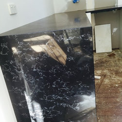 Roman noir Stone Benchtops with Recesses Butler sink - Products