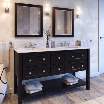 Modern Transitional Bathroom