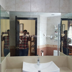 Frameless Wall Mirror &ndash; Supply & Install &ndash; SGFrames - Products