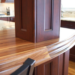 Cincinnati, OH - Transitional - Walnut Wood Countertop - Kitchen Countertops