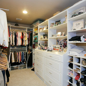 Master bathroom , closet and exercise room