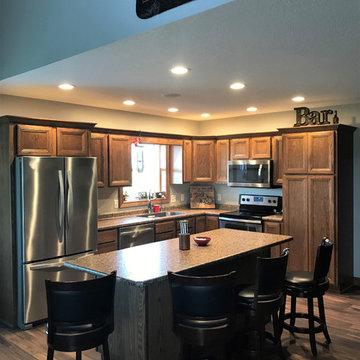 New building with living quarters