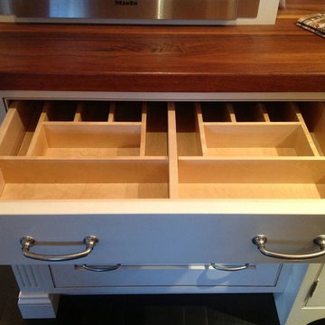 Corsi Custom Walnut Kitchen & Sideboard