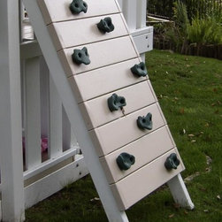 Swing Set Additions - Rock Climbing Wall - Kids Playsets And Swing Sets