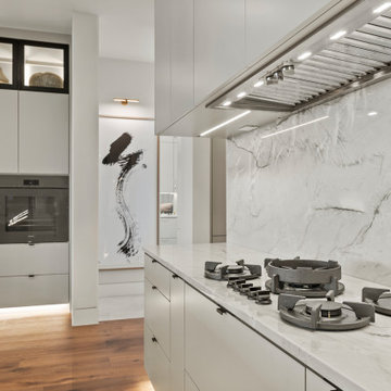 Modern Luxury Lakehouse State-of-the-Art Kitchen with Premium PITT Cooking Gas S