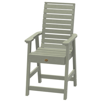 Glennville Arm Chair, Counter Height, Eucalyptus