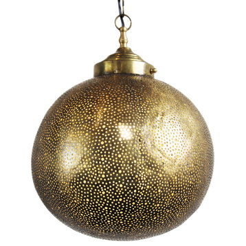 Brass Globe Lantern