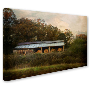Jai Johnson 'A Barn For The Hay' Canvas Art, 32 x 22