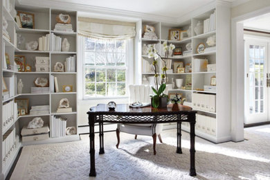 Example of a home office design in Other